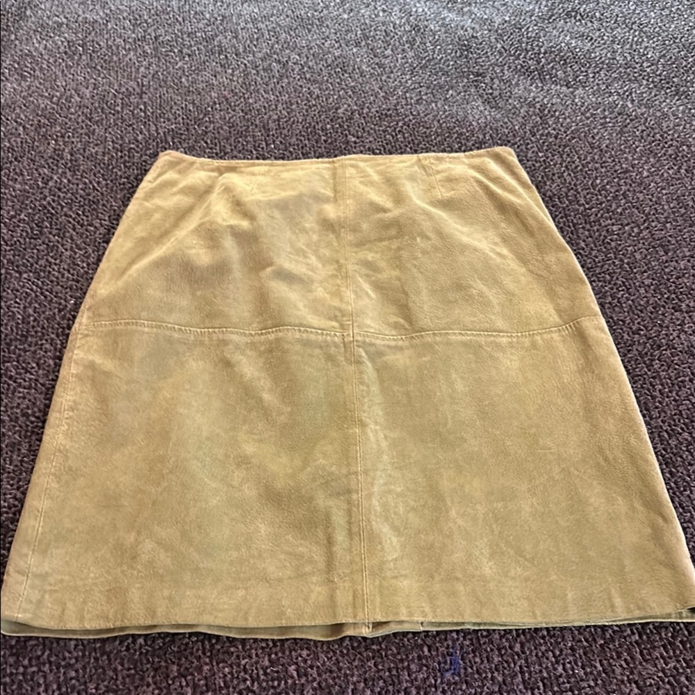 Classic Mustard Skirt